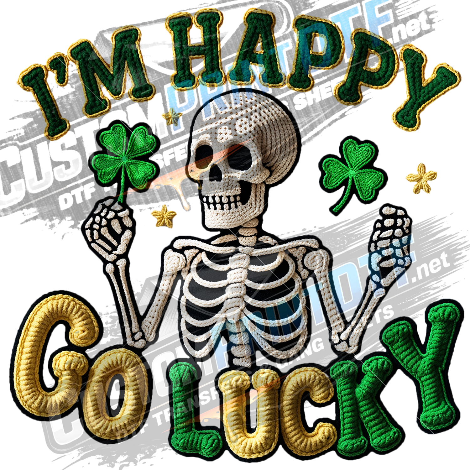 Go Lucky St Patty's Day Design- Digital Download Only