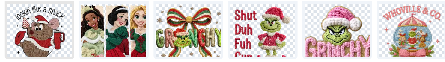 Faux Crochet Holiday Edition 400+ files