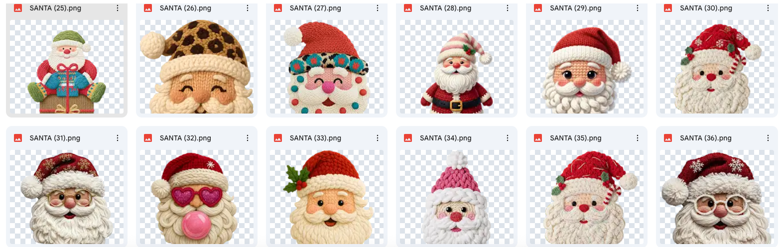 Faux Crochet Holiday Edition 400+ files
