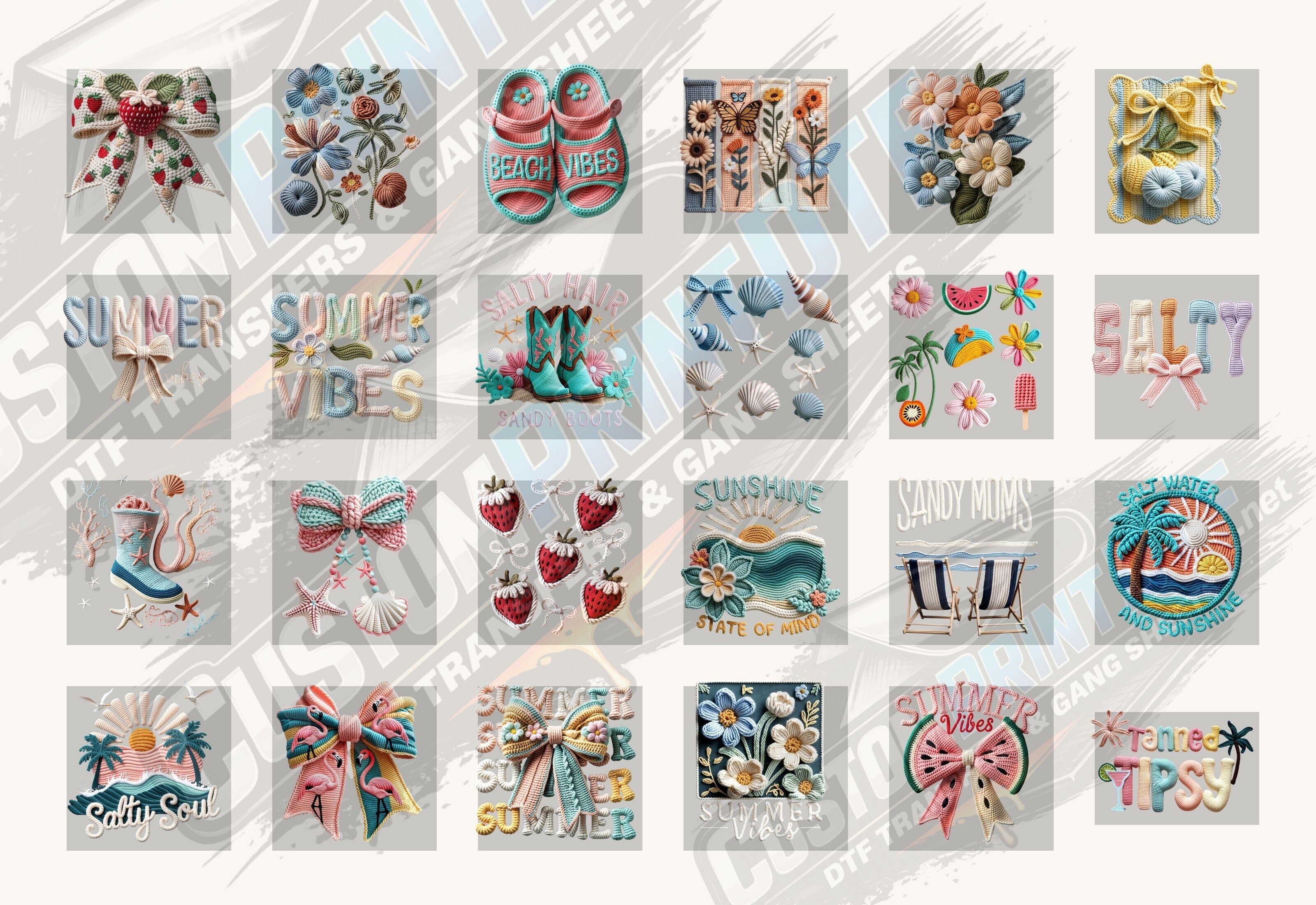 Faux Crochet - Summer Fun Edition